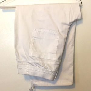White summer pants